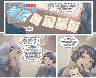 Illustration for article titled Gotham Academy #15 brings on exciting talent to fill its “Yearbook”
